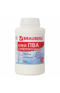 Клей ПВА 1кг "Экстра" суперпрочный