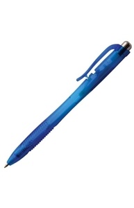 Ручка шариковая автомат. "Blue" 0,7мм. синяя, тонированный корпус