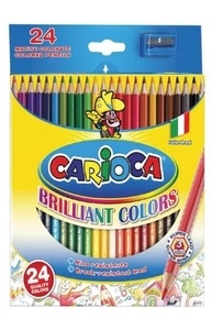 Карандаши 24цв "Carioca" карт. упак. с европодвесом
