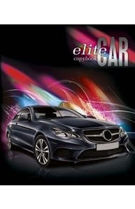 Тетрадь 48л линейка "Elite car"