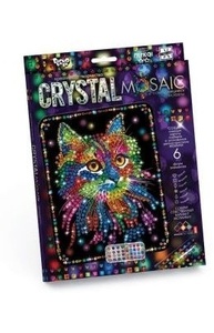 Картина из мозаики Crystal Mosaic Кот  CRM-01-02