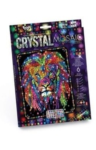 Картина из мозаики Crystal Mosaic Лев  CRM-01-04