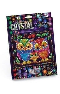Картина из мозаики Crystal Mosaic Совы  CRM-01-07