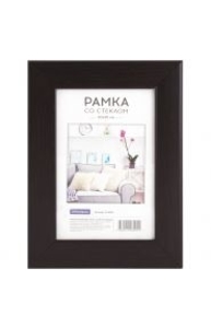 Фоторамка А6 (10*15см) №10 пластик, черный