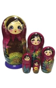 Матрешка 5 в 1 Времена года. Осень (RNT) Д-593