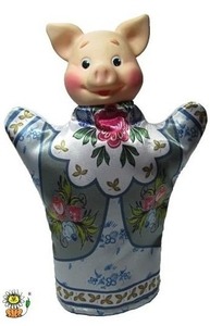 Кукла-перчатка Поросенок №2 27см 7С-1217-РИ
