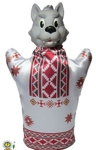 Кукла-перчатка Волк 27см 7С-1221-РИ