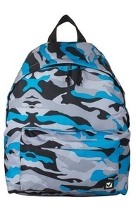 Рюкзак универсальный "Камуфляж" сити-формат, голубой,  20 литров, 41х32х14