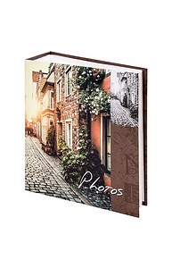 Фотоальбом 300+4 фотографии 10х15 см "Итальянские улочки"/твердая обложка