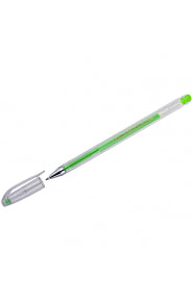 Ручка гелевая "Hi-Jell Color" 0,7мм светло-зеленая