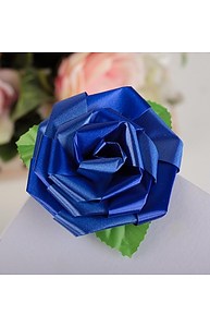 Бант-роза №6 синий 831554