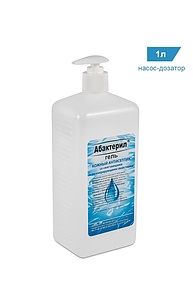 Абактерил Гель 1л. (насос-дозатор) кожный антисептик
