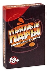 Игра Карточная. Пьяные пары 18+ (54 карточки) ИН-4601
