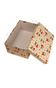 Коробка подарочная 230 x 160 x 95 "Корги"  ПП-3270