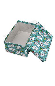 Коробка подарочная 230 x 160 x 95 "Котята"  ПП-3286