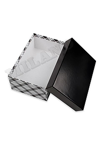 Коробка подарочная 210 x 140 x 80 "Классика" черная крышка   ПП-3369