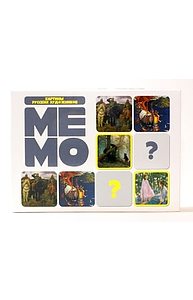Игра настольная МЕМО "Картины русских художников"  (50 карточек) арт.03625