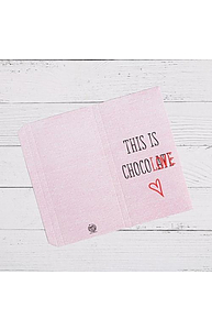 Обертка для шоколада This is ChocoLOVE, 8 х15.5 см 4992107