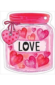 Открытка Мини Валентинка "Love"  72.619