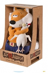 Ловкий Лис и Курица, ДуRашки, 24 см