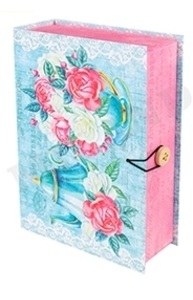 Коробка-книга 135х200х60 "Цветы" КК-4828