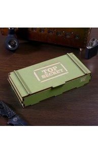 Купюрница «Боевой запас. TOP secret», 17х8,5х3,5 см  4806788
