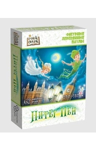 Страна Сказок Фигурный деревянный пазл  "Питер Пэн" арт.8229