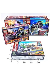 Конструктор NINJA собрать из 4 в 1 (105-128 деталей) №61048/8