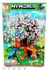 Конструктор MY WORLD (661+ деталей) световой эффект  №LB.582