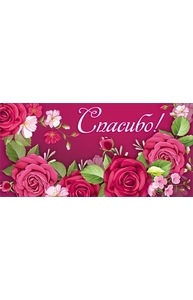 Конверт для денег "Спасибо!"  2901302