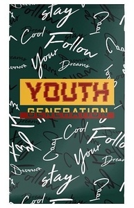 Блокнот А7 40л "YOUTH" клетка мел. карт. спл. Уф-лак