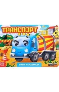 Книжка картонная с глазками «Транспорт», по 10 стр.
