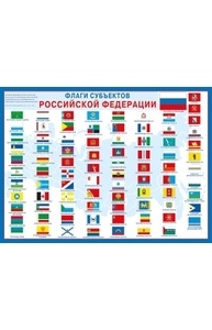 Плакат "Флаги субъектов РФ"