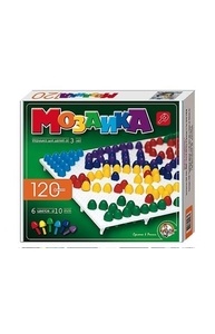 Мозаика круглая 120 эл. d10/6 цв/1 поле арт.00973