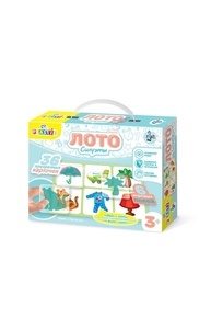 Лото пластик "Силуэты" серия 10KOR PLASTIC арт.04007