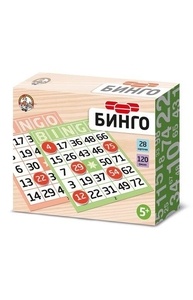 Игра настольная "Бинго" (карт.фишки) арт.04209
