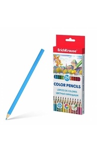 Карандаши 24цв "ErichKrause", шестигранные