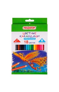 Карандаши 18цв "Сказки" классические, заточенные
