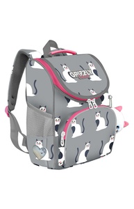 Рюкзак "CATS" 33х25х13см с мешком для обуви, для девочек