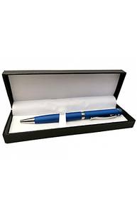 Ручка шариковая подарочная "Classic" синяя, корпус голубой