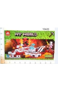 Конструктор "My World" 10620, (399 детали)