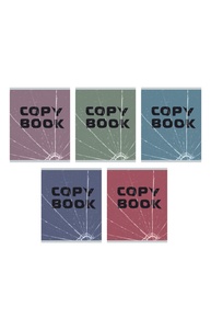 Тетрадь 96л линейка "School copybook"