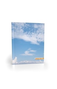 Книга для записей А5 80л "Облака" матов.лам. интегр.