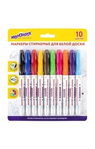 Набор маркеров для доски 10цв "COLORWAY", 3 мм