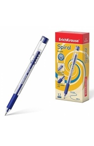 Ручка гелевая "Spiral" 0,5мм, синяя
