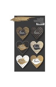 Наклейки для цветов и подарков "Love", 16 х 7,7 см