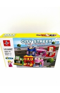 Конструктор "CITY STREET" (147 деталей) №LX.A427