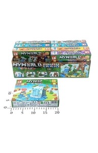 Конструктор MY WORLD "4в1"  (82-88+ дет., 8 шт. в уп.) №LB618-1