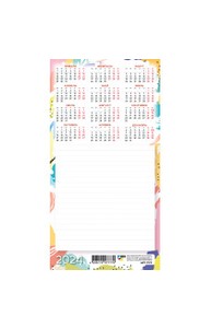 Календарь-блокнот на магните 2024 абстракция