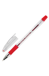 Ручка шариковая "Model-XL" ORIGINAL" 0,7мм. красная, масляная с грипом